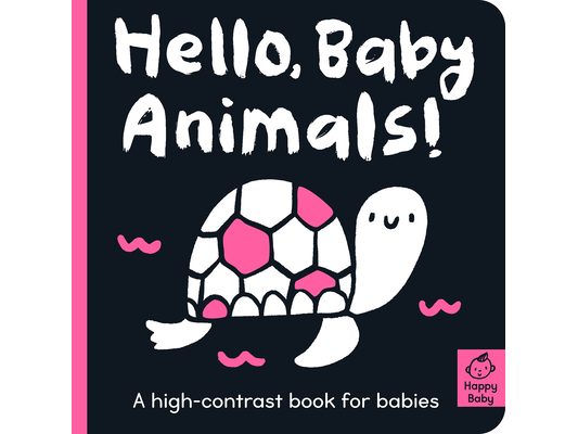 Hello Baby Animals!: A High-Contrast Book for Babies