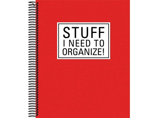 Stuff I Need to Organize! (Includes 12 Pockets)