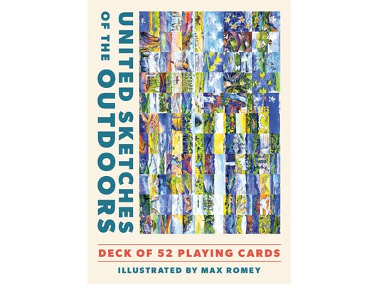 United Sketches of the Outdoors: 52 Playing Cards