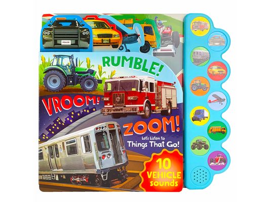 Rumble! Vroom! Zoom!: Let's Listen to Things That Go!