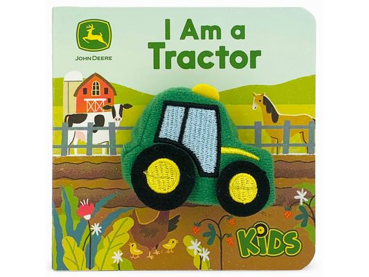 John Deere Kids I Am a Tractor Puppet Book