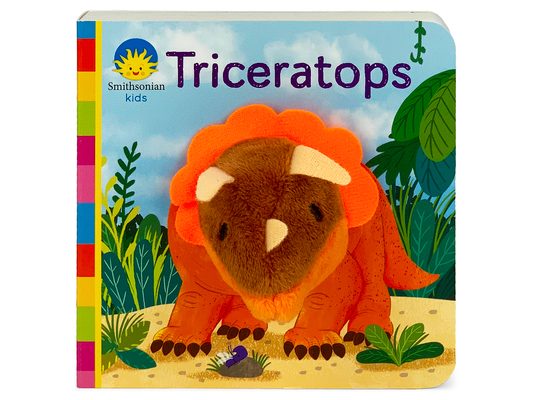Smithsonian Kids Triceratops Puppet Book