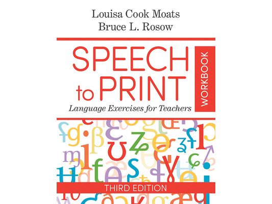 Speech to Print Workbook: Language Exercises for Teachers