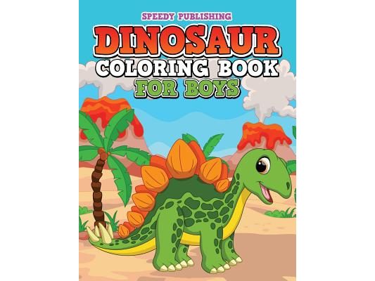 Dinosaur Coloring Book For Boys