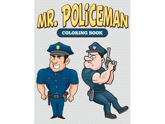 Mr. Policeman Coloring Book