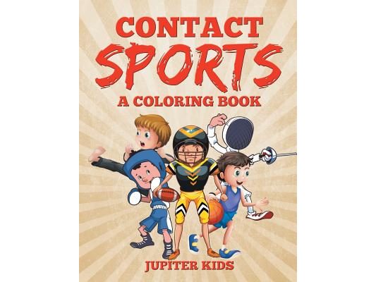 Contact Sports (A Coloring Book)