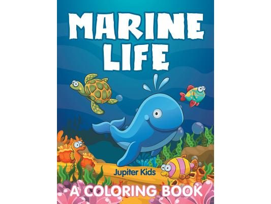 Marine Life (A Coloring Book)
