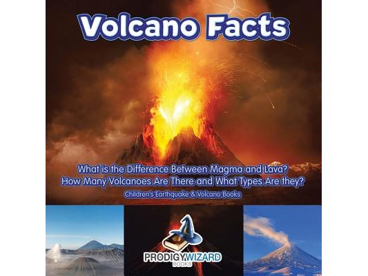 Volcano Facts -- What Is the Difference Between Magma and Lava? How Many Volcanoes Are There and What Types Are They? - Children's Earthquake & Volcan