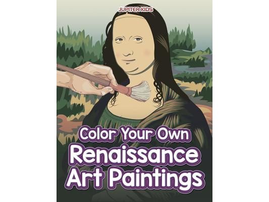 Color Your Own Renaissance Art Paintings