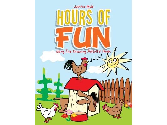 Hours of Fun Using This Drawing Activity Book