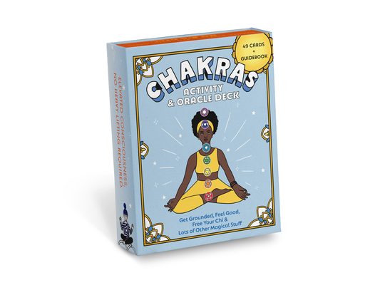 Chakras Activity & Oracle Deck: 50 Oracle Cards with Guidebook to Get Grounded, Feel Good, Free Your CHI & Lots of Other Magical Stuff