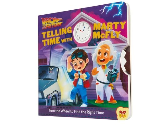 Back to the Future: Telling Time with Marty McFly: (Pop Culture Board Books, Teaching Telling Time, Books about Telling Time)