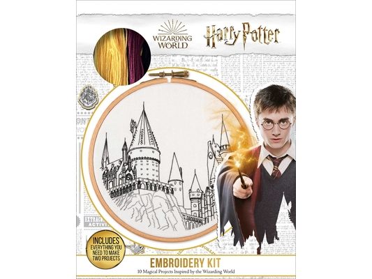 Harry Potter Embroidery - Craft Kit - Craft Gift for Harry Potter Fans - Officially Licensed