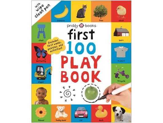 First 100 Play Book: A First 100 Words Wipe-Clean Activity Book