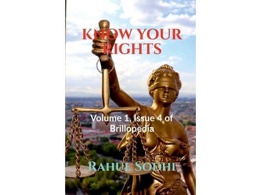 Know Your Rights: Volume 1, Issue 4 of Brillopedia
