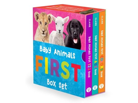 Baby Animals First Box Set: 123, Abc, Colors