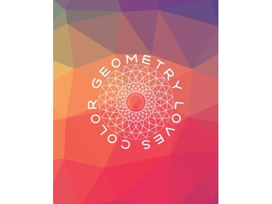 Geometry Loves Color: Enjoy drawing and coloring 30 different geometric designs, 7.5" x 9.25", 124 pages