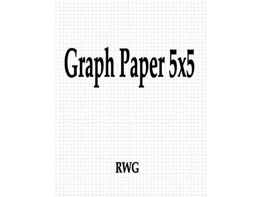 Graph Paper 5x5: 200 Pages 8.5" X 11"
