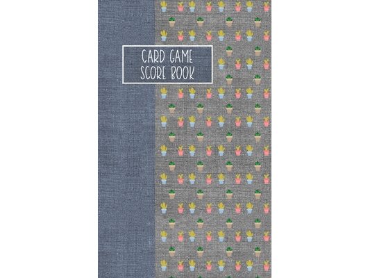 Card Game Score Book: For Tracking Your Favorite Games - Catcus