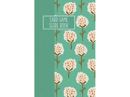 Card Game Score Book: For Tracking Your Favorite Games - Trees