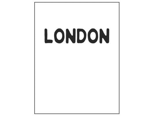 London: Black and white Decorative Book Perfect for Coffee Tables, End Tables, Bookshelves, Interior Design & Home Staging Add Bookish Style to Your H