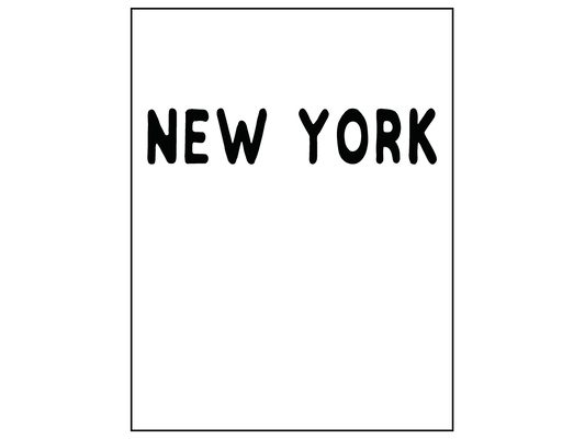 New York: Black and white Decorative Book Perfect for Coffee Tables, End Tables, Bookshelves, Interior Design & Home Staging Add Bookish Style to Your