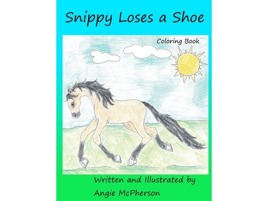 Snippy Loses a Shoe: Coloring Book