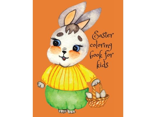Easter coloring book for kids