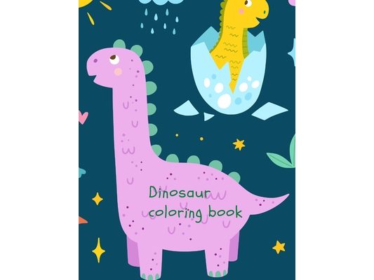 Dinosaur coloring book