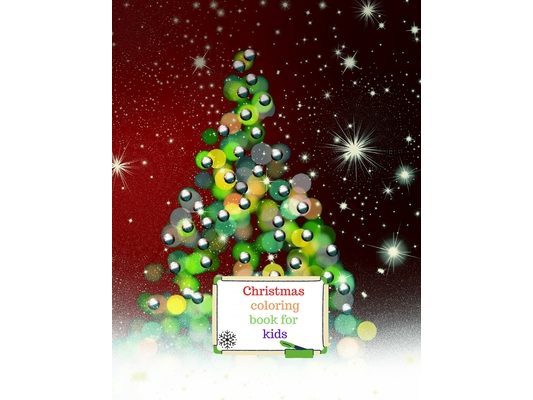 Christmas coloring book for kids