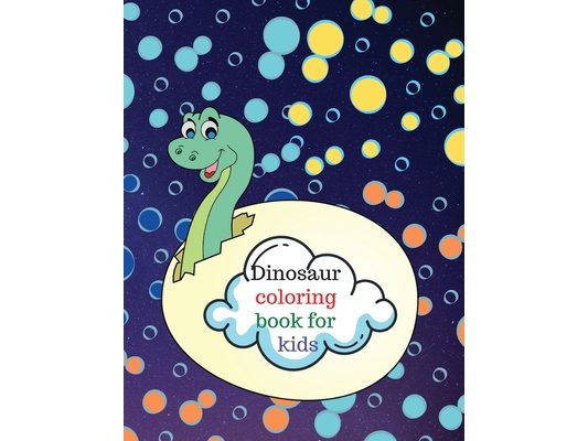 Dinosaur coloring book for kids