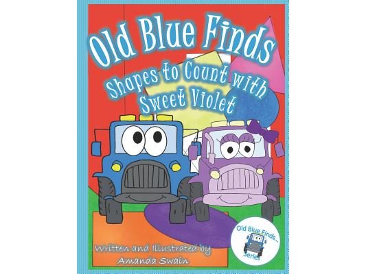 Old Blue Finds Shapes to Count with Sweet Violet