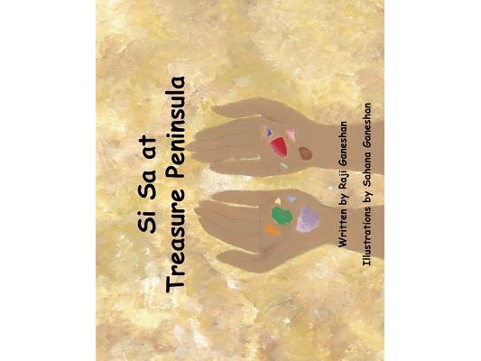Si Sa at Treasure Peninsula: Illustrated by a 11 year old a vibrant picture book that takes us through a day of nature exploration with a family on