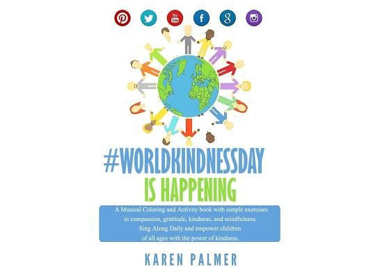 Worldkindness Day is happening: Musical Coloring, Kindness Activity Book