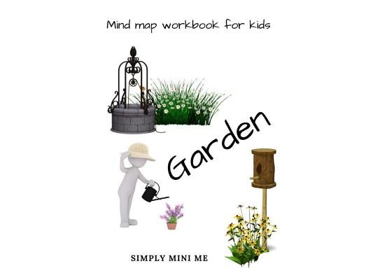 Mind map workbook for kids - Garden