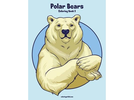 Polar Bears Coloring Book 2