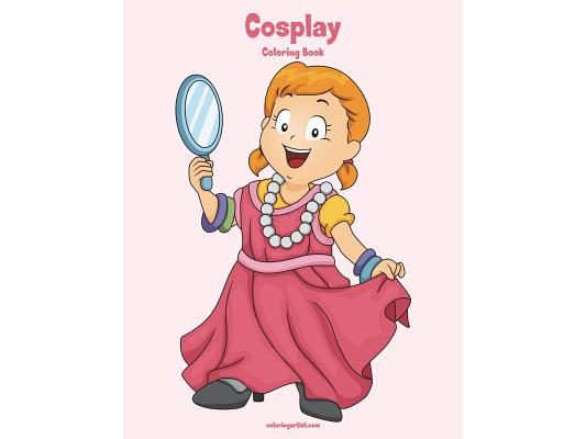 Cosplay Coloring Book 1