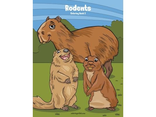 Rodents Coloring Book 2