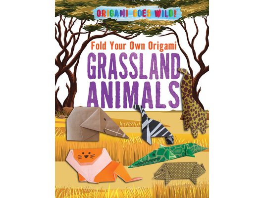 Fold Your Own Origami Grassland Animals