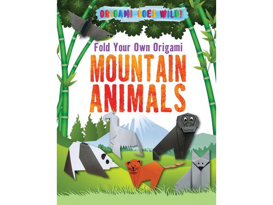 Fold Your Own Origami Mountain Animals