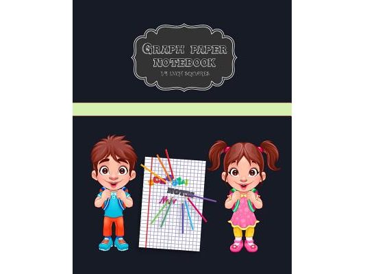 Graph Paper Notebook: Boy and Girl Teen Quad Ruled 4 squares per inch, Graph Theory Composition Notebook 122 page, Soft Cover 8 inch x 10 inch.