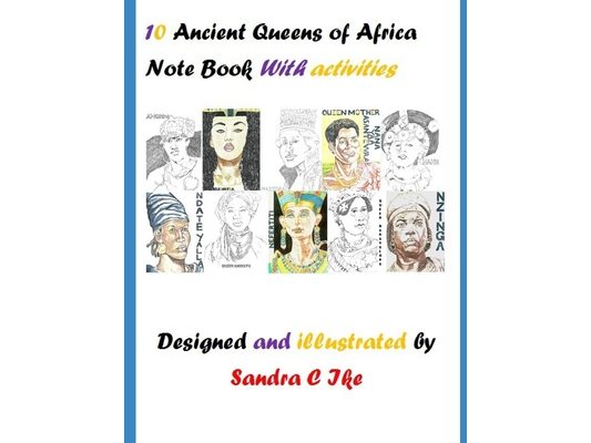 10 Ancient Queens of Africa Note Book with Activities