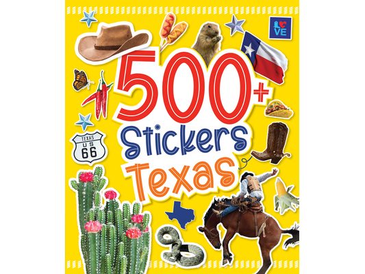 500 Stickers: Texas