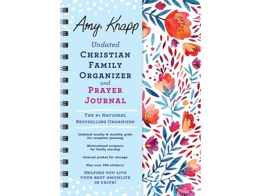 Amy Knapp Undated Christian Family Organizer and Prayer Journal