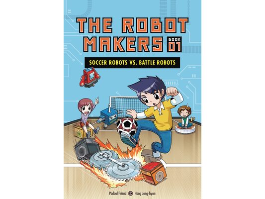 Soccer Robots vs. Battle Robots: Book 1