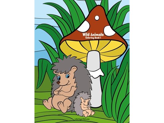 Wild Animals Coloring Book 1