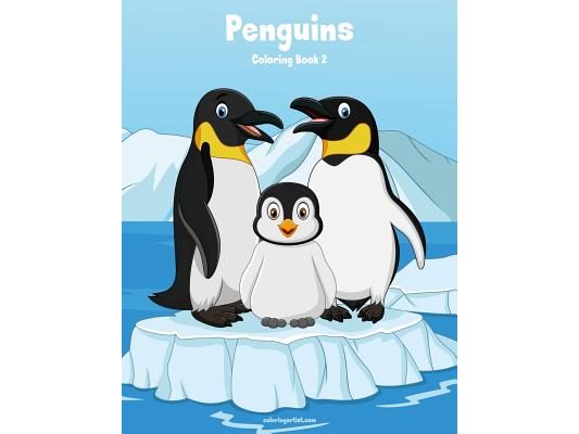 Penguins Coloring Book 2