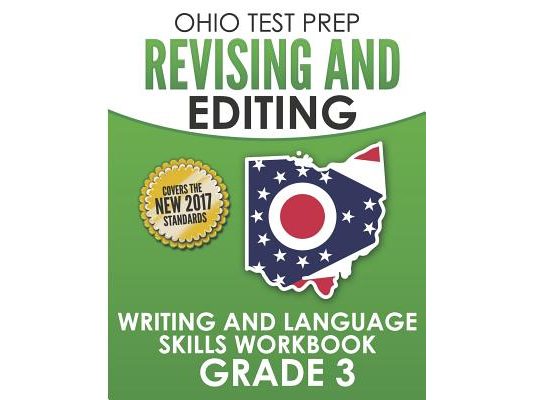 OHIO TEST PREP Revising and Editing Grade 3: Writing and Language Skills Workbook