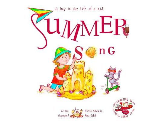 Summer Song: A Day In The Life Of A Kid - A perfect children's story book collection. Look and listen outside your window, mindfully explore nature's