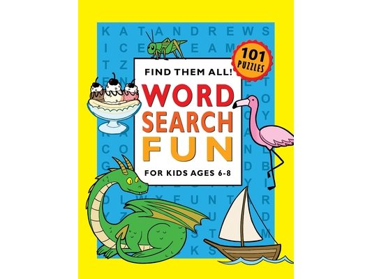 Word Search Fun for Kids Ages 6-8